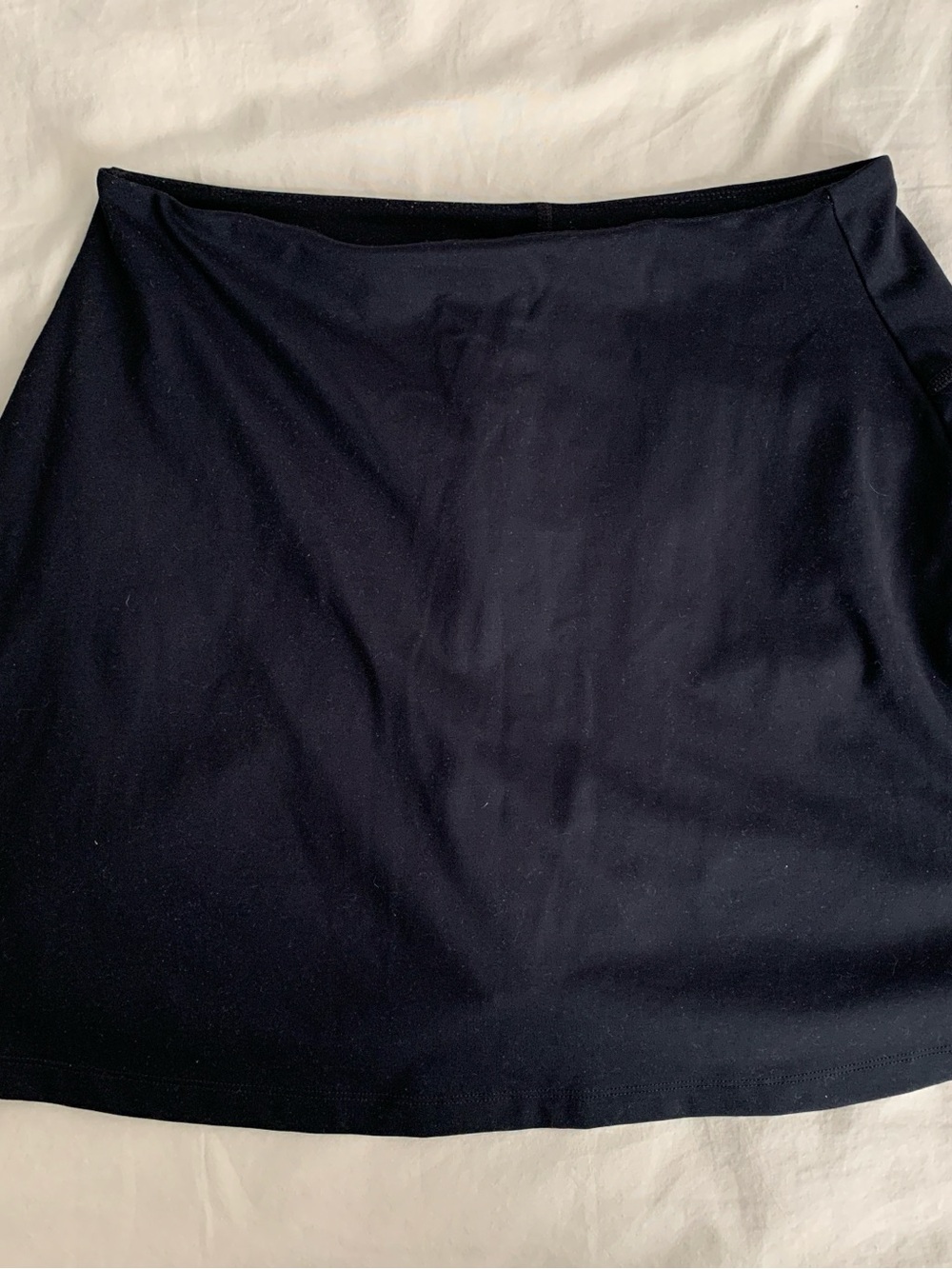 girlfriend collective Black Mini Skort